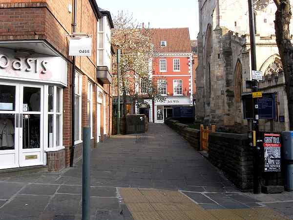 Looking towards High Ousegate.