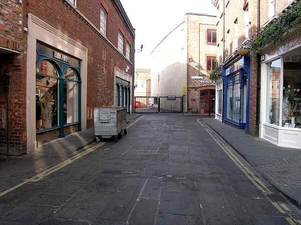 Looking towards Little Stonegate.