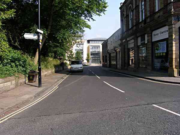 Looking towards Toft Green.