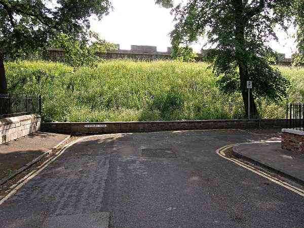 Looking towards the Bar Walls.