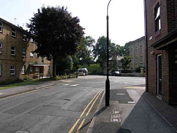 Looking towards Priory Street.