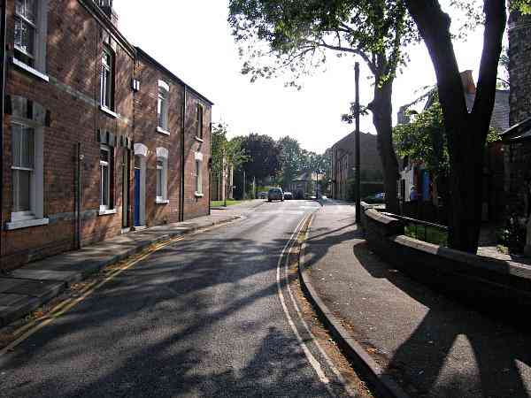 Looking towards Priory Street.