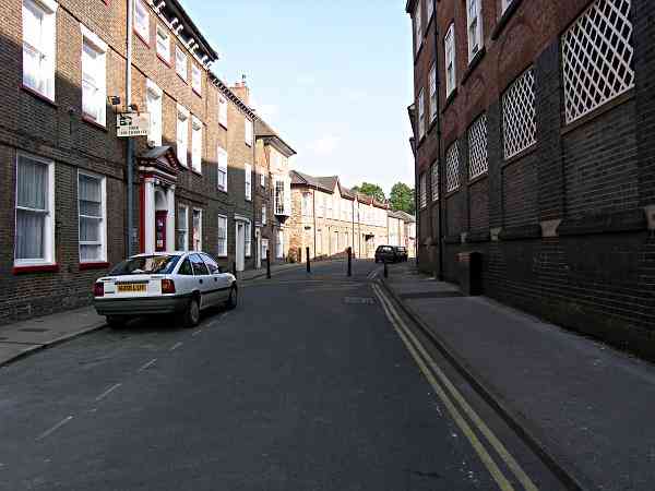 Looking towards Cromwell Road