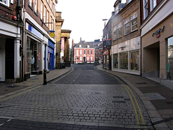 Looking towards Duncombe Place.