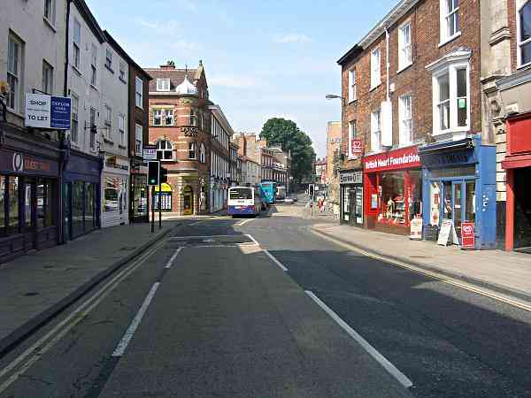 Looking towards Micklegate.