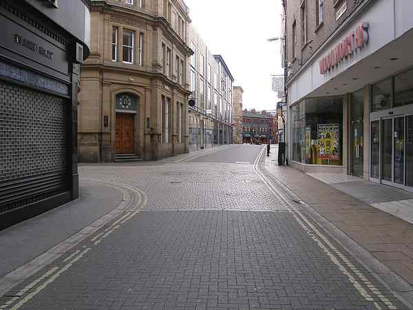 Looking towards Spurriergate.