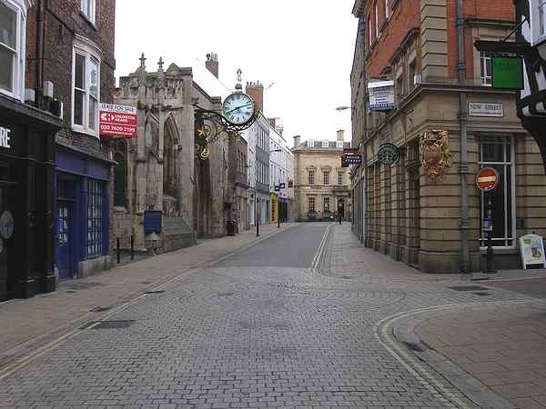 Looking towards St Helen's Square.