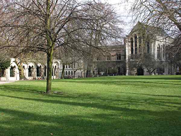 Looking north east across the park.