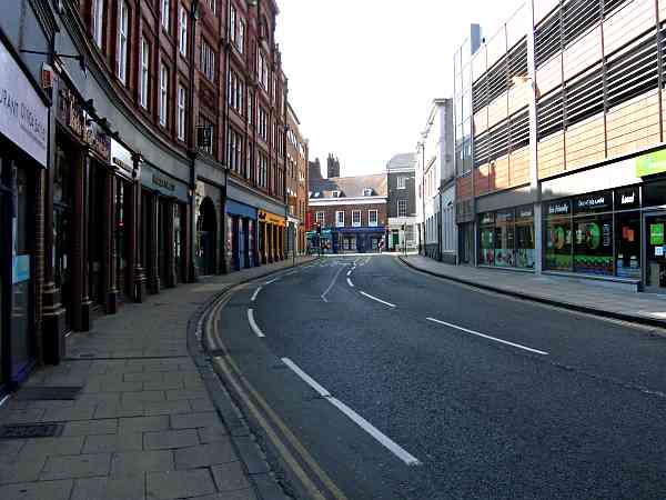 Looking towards Micklegate.