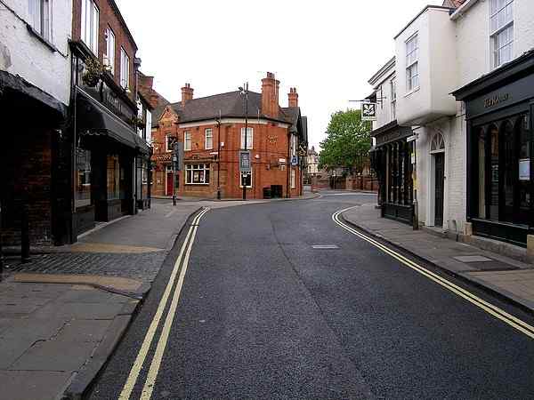Looking towards Deangate and St Sampson's Square.