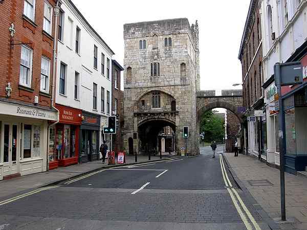 Heading towards Monk Bar, now just ahead.