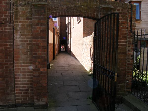 Looking towards Low Petergate.