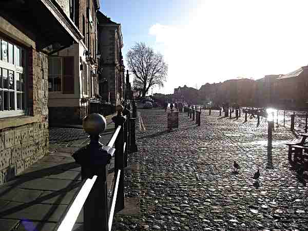 Looking south towards Skeldergate Bridge.