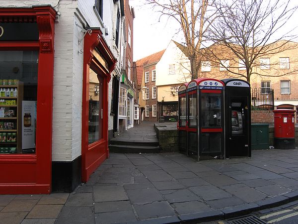 Looking towards the Shambles.