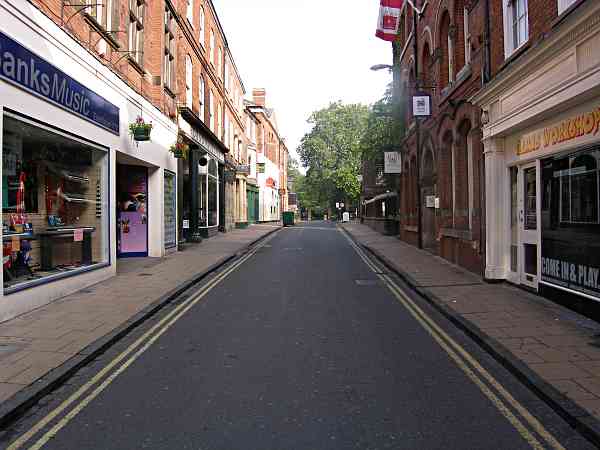 Looking towards Museum Street.