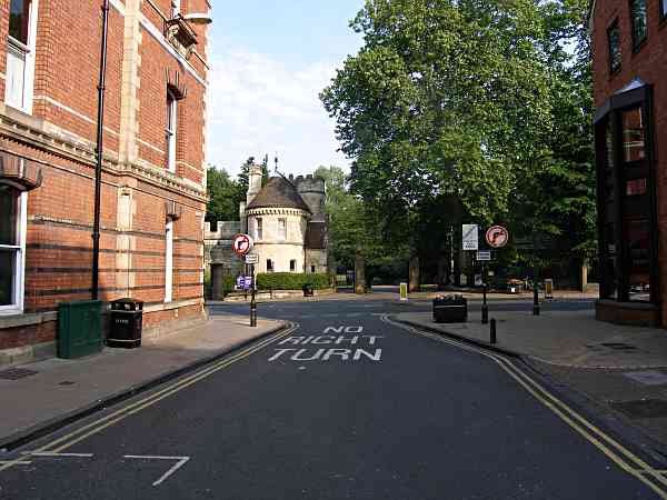 Looking towards Museum Street.