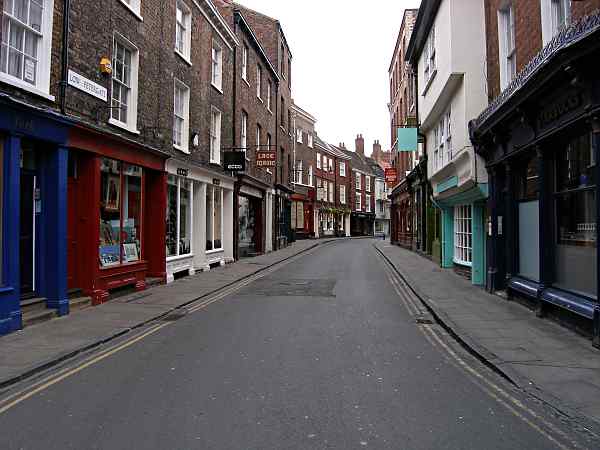 Looking towards the Kings Square.