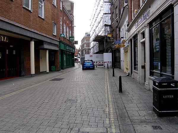 Looking towards Parliament Street.