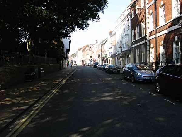 Looking towards Micklegate Bar.