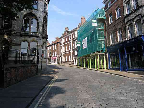 Looking towards Micklegate Bar.