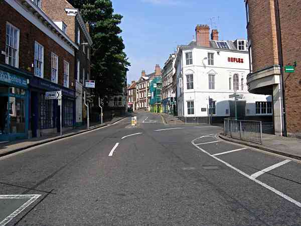 Looking towards Micklegate Bar.