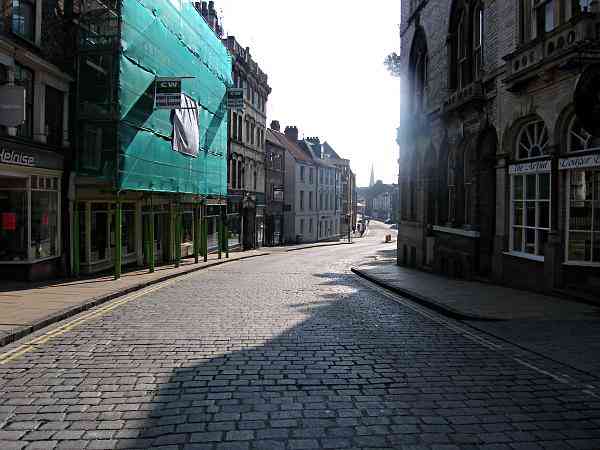 Looking towards Bridge Street and the City Centre..