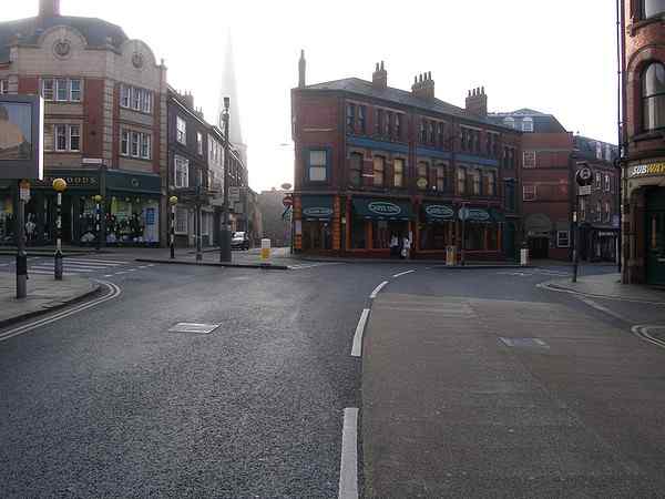 Looking towards Castlegate.