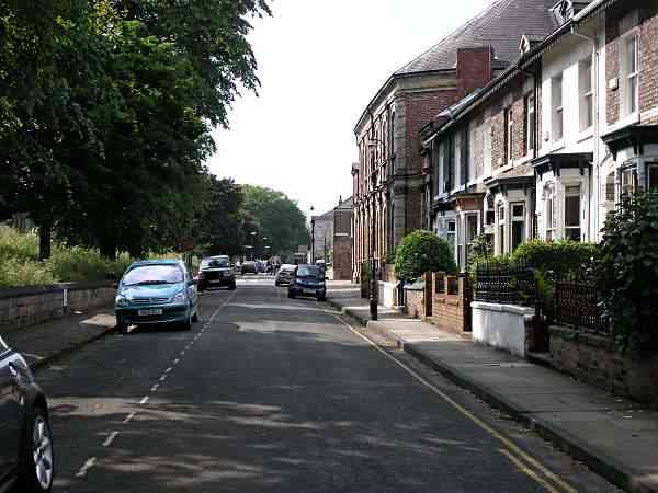 Looking towards Victoria Bar.