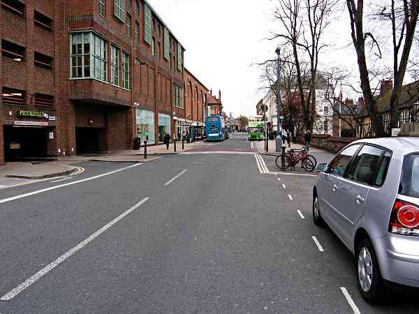 Looking towards Parliament Street.