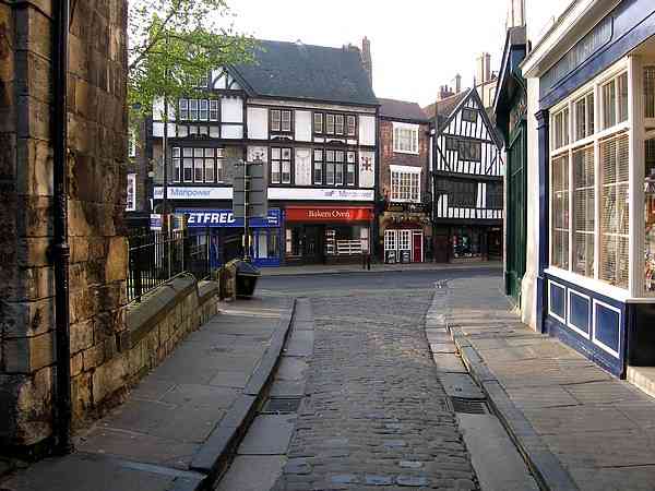 Looking South East towards Pavement.