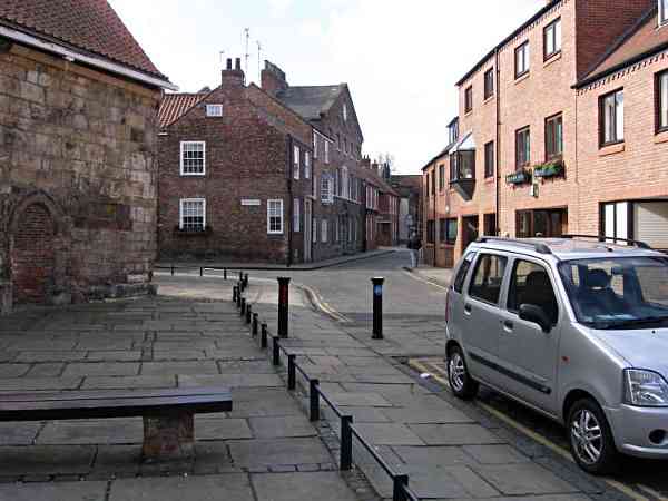 Looking South West towards King's Square.