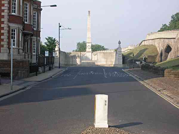 Looking towards the North Eastern War Memorial.