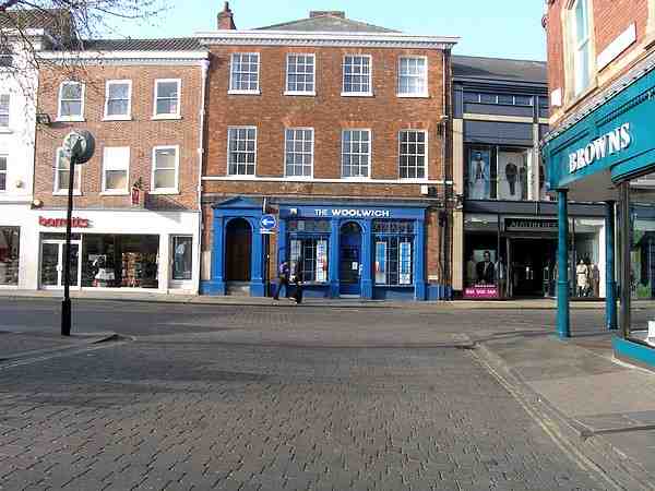 North west side looking towards Davygate.