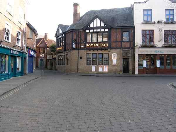 South east side looking north east towards Church Street and Kings Square.