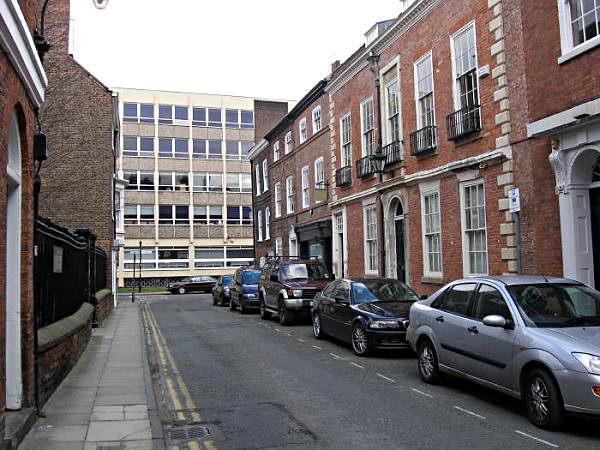Looking towards Spen Lane.