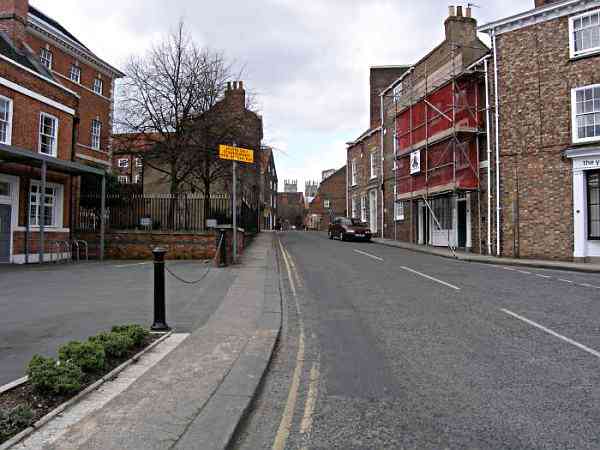 Looking towards St Saviourgate.