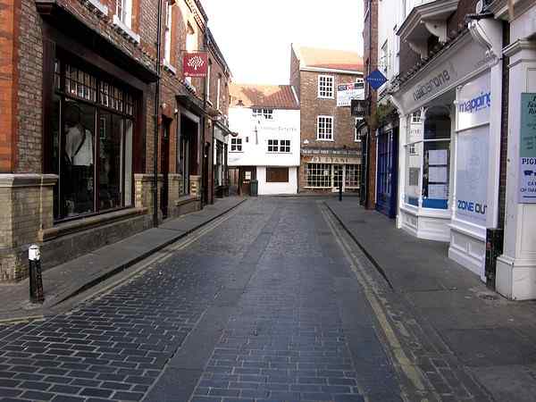 Looking towards Stonegate and High Petergate.