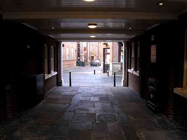 Looking towards the Swinegate end.