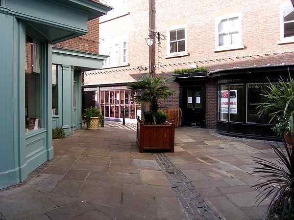 Looking towards the Swinegate end.