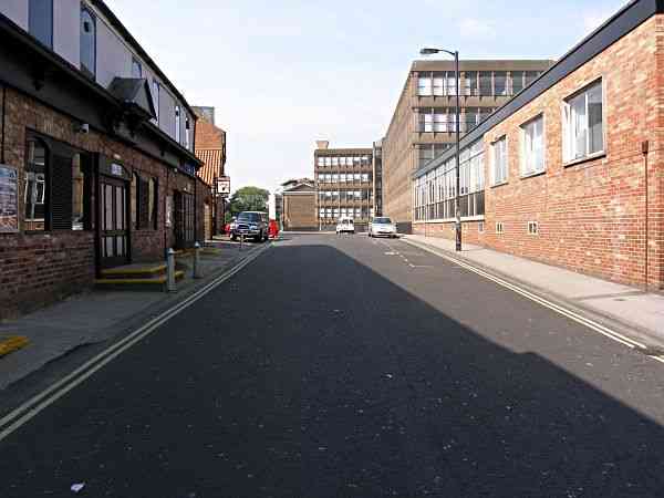 Looking towards Bar Lane and the Bar Walls.