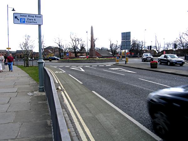 Looking towards Castle Mills Bridge.