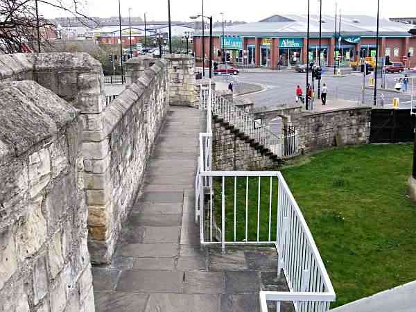 Looking towards Layerthorpe Postern.