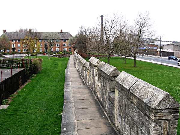 Looking towards the Red Tower.