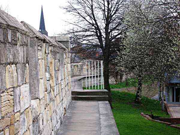 Looking towards Walmgate Bar.