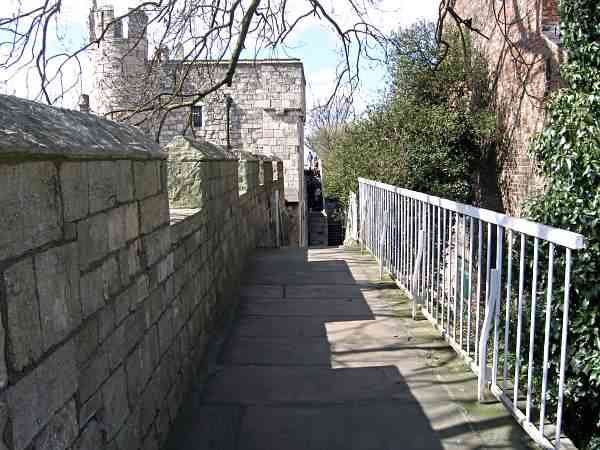 Looking at Micklegate Bar.