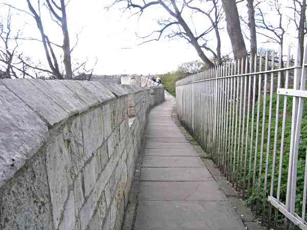 Looking past Baile Hill (on right).